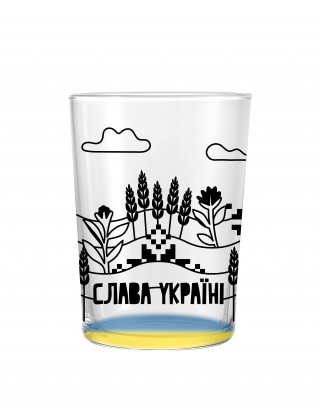Картинка Келих "Слава Україні"  кляний